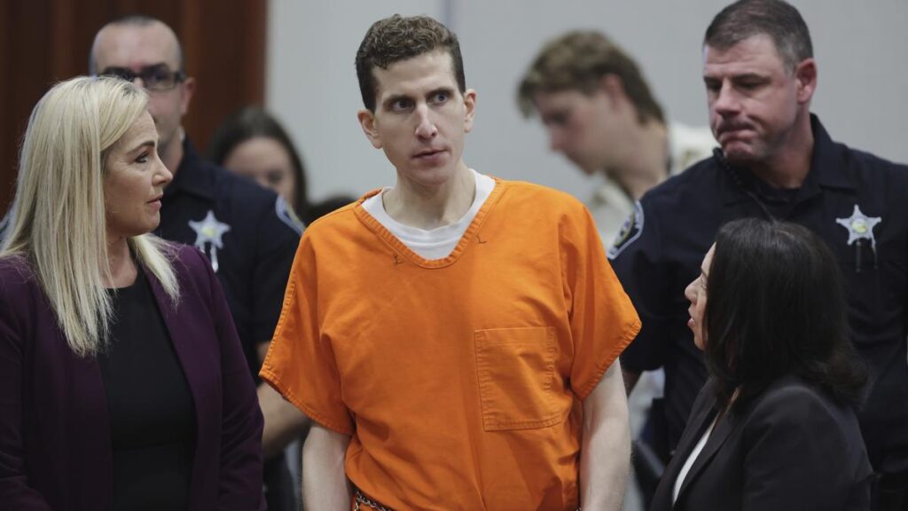 Bryan Kohberger sentenced to life in prison for killing four Idaho college students in 2022