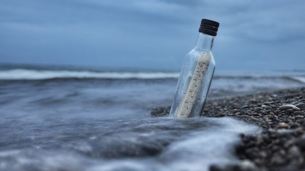 Ireland message bottle