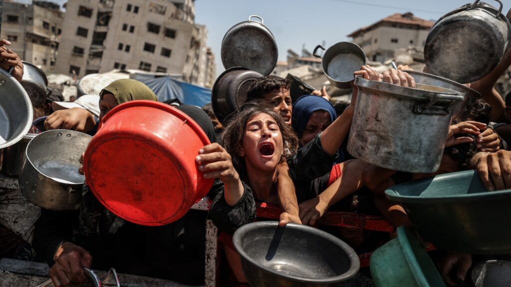 Famine is unfolding in Gaza U.N. backed report finds : NPR