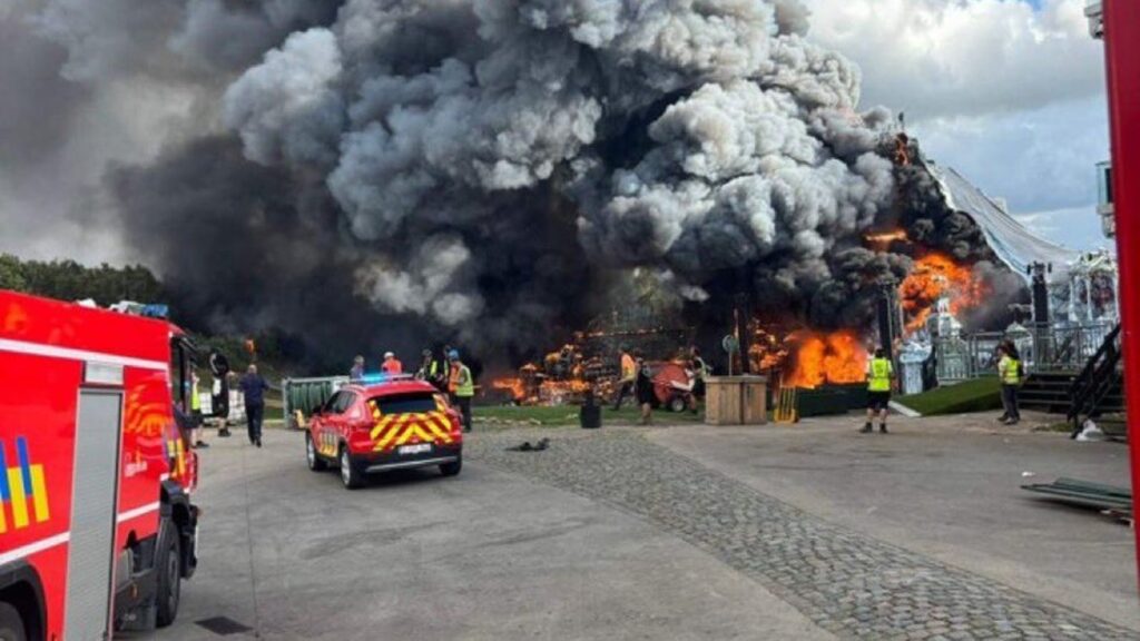 belgium, tomorrowland festival fire