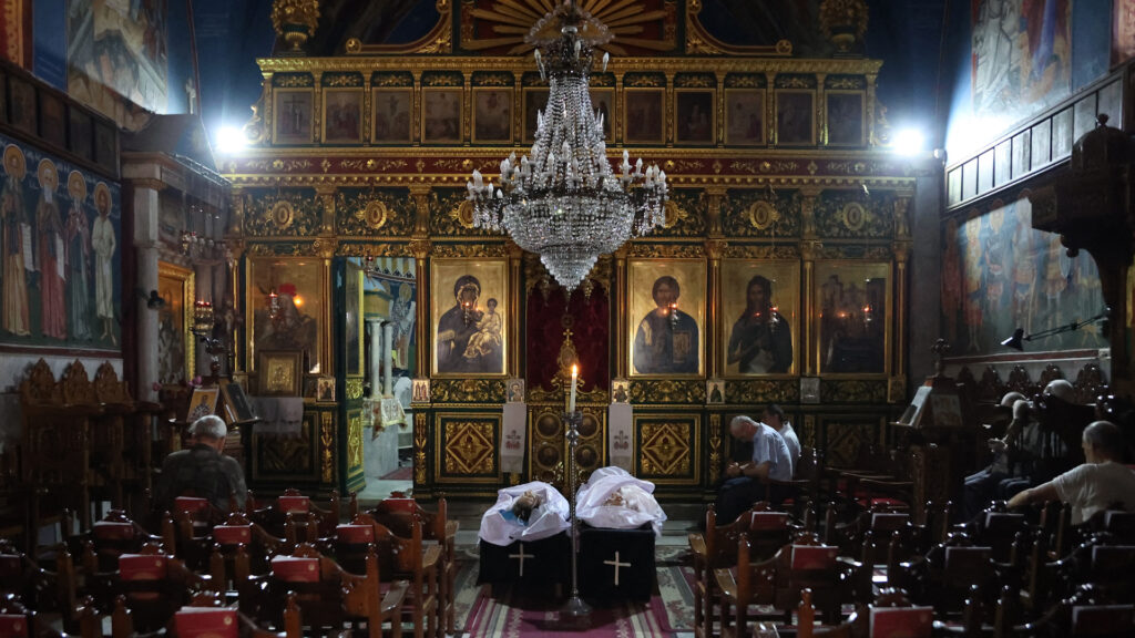 Funeral for Gaza church attack after international condemnation