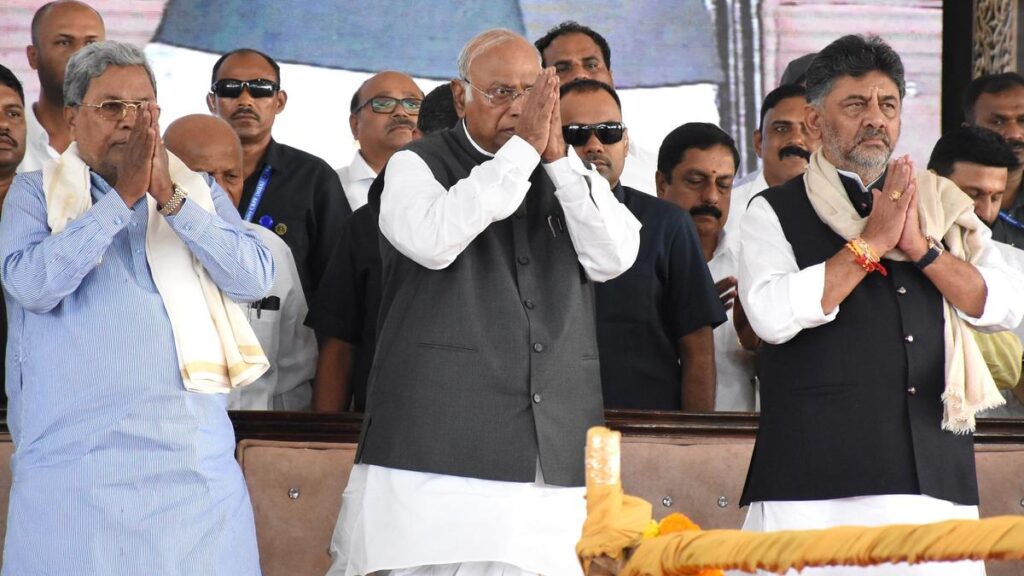 Kharge slams Modi’s development claims, says only Congress guarantees have brought relief to people