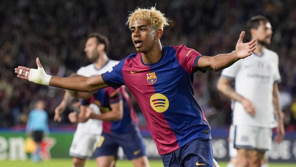 An individual claiming to be one of the performers told Spanish radio station RAC1 defended Yamal. (AP Photo)