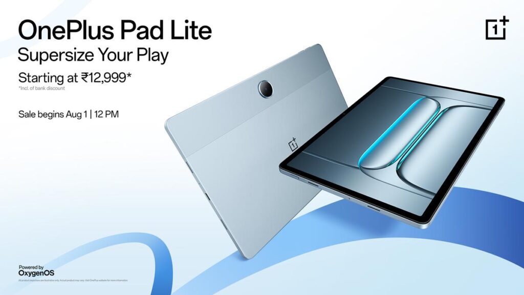 OnePlus Pad Lite launched in India for budget buyers with 11 inch display and Open Canvas