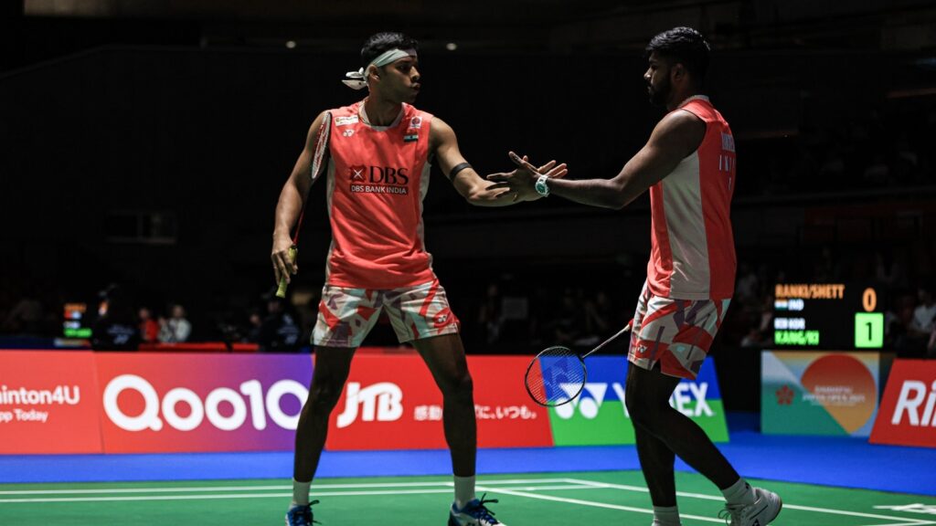 Satwik said that the goal for World Championships is to just work a way out to remain healthy, simultaneously, instead of one of them carrying a niggle. (Image Credit: BWF/BadmintonPhoto)