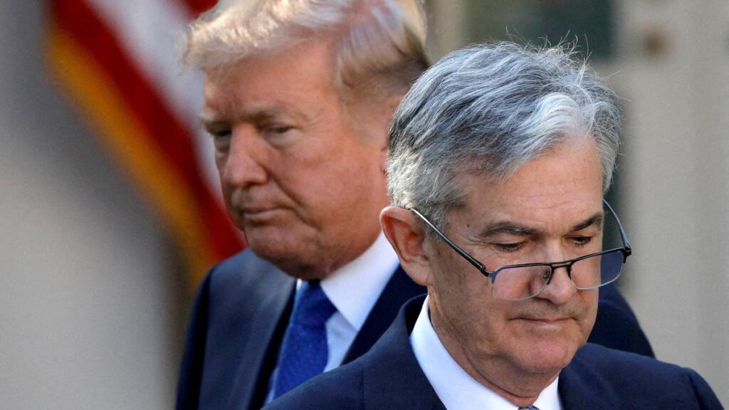 Trump says he's 'highly unlikely' to fire Fed's Jerome Powell after floating that idea in private