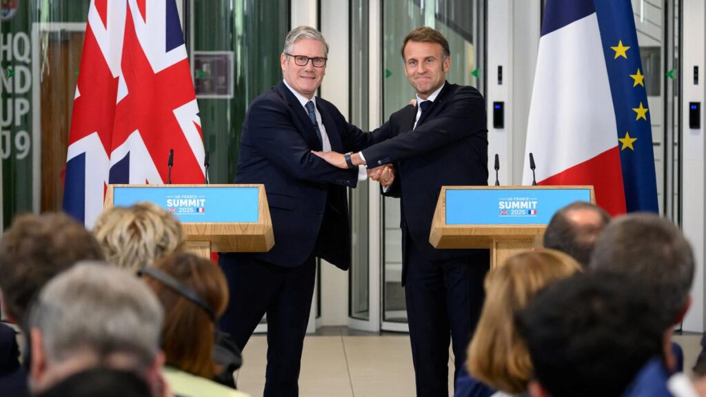 U.K., France announce migration deal, say Ukraine peacekeeping coalition is ready