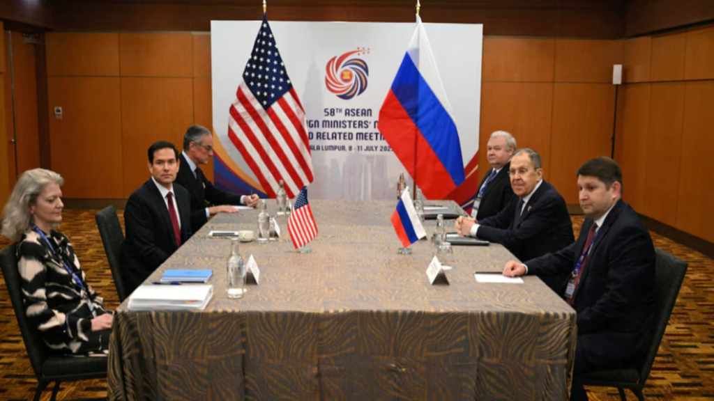 US Secretary of State Marco Rubio has ‘frank’ talks with Russia’s Foreign Minister Sergei Lavrov in Kuala Lumpur | World News marco rubio lavrov
