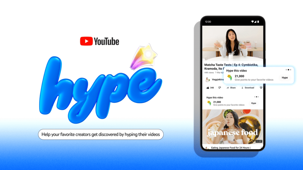 YouTube launches Hype feature in India to boost growing creators YouTube launches Hype feature in India to boost growing creators