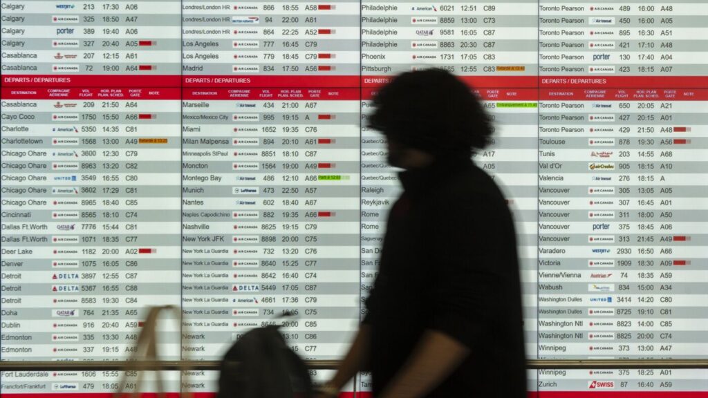 Air Canada suspends operations as flight attendants go on strike : NPR