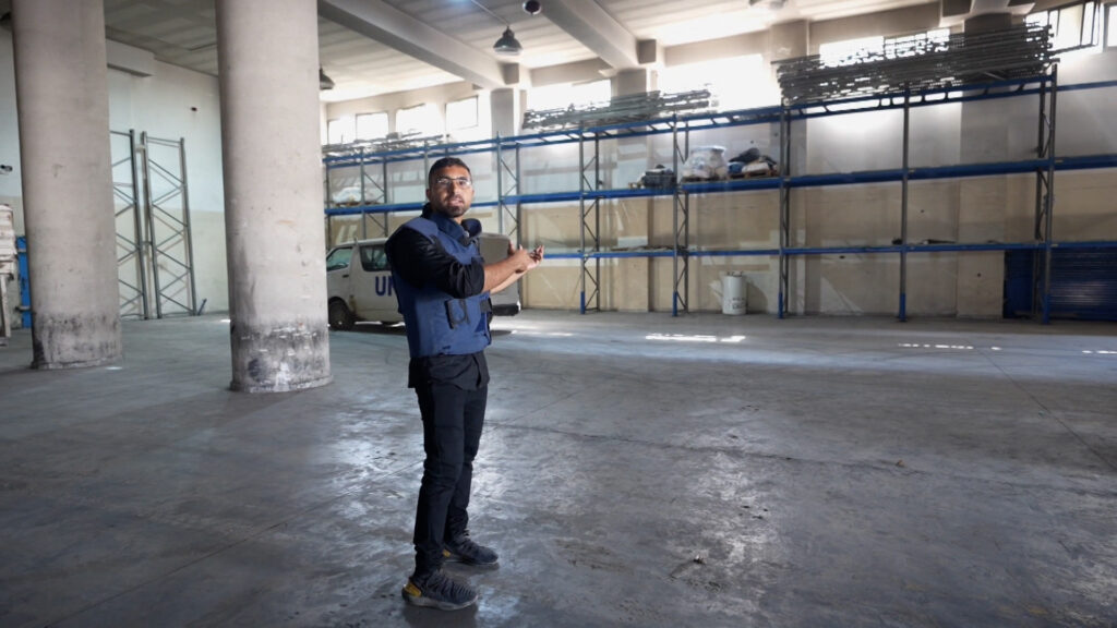 Al Jazeera films in Gaza’s empty warehouse as Israeli-made famine deepens | Gaza