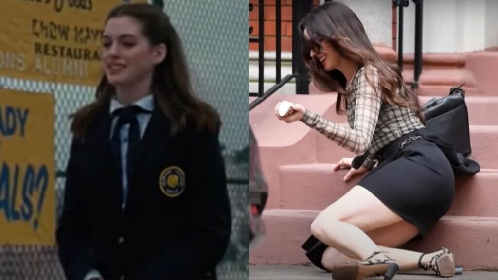 Anne Hathaway shares old fall video after taking a tumble on The Devil Wears Prada 2 set: ‘Still falling for you’ | Hollywood Anne Hathaway shares old fall video after taking a tumble on The Devil Wears Prada 2 set: 'Still falling for you' | Hollywood