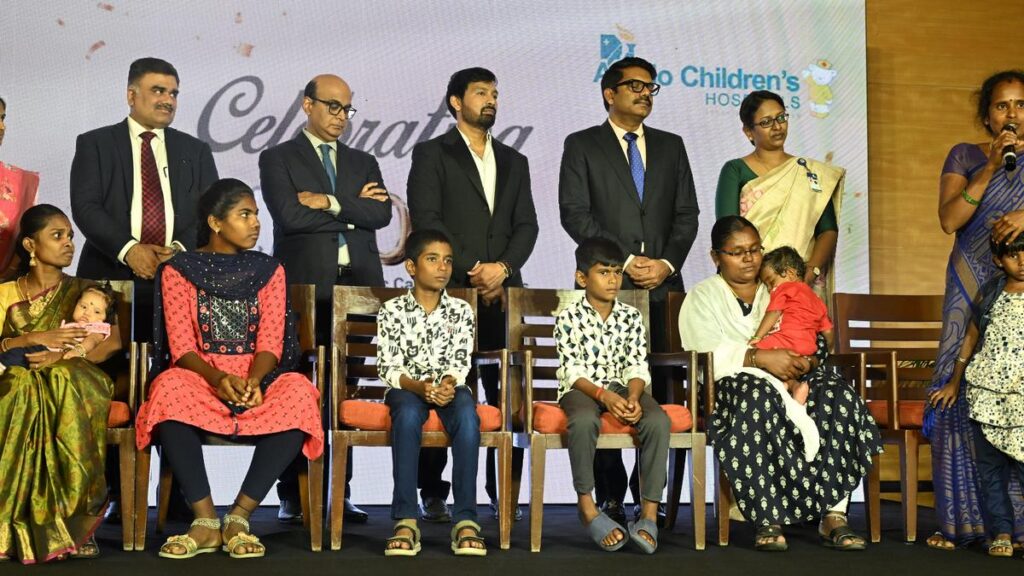 Apollo Children’s Hospitals achieves a milestone
by completing 6,000 paediatric cardiac surgeries