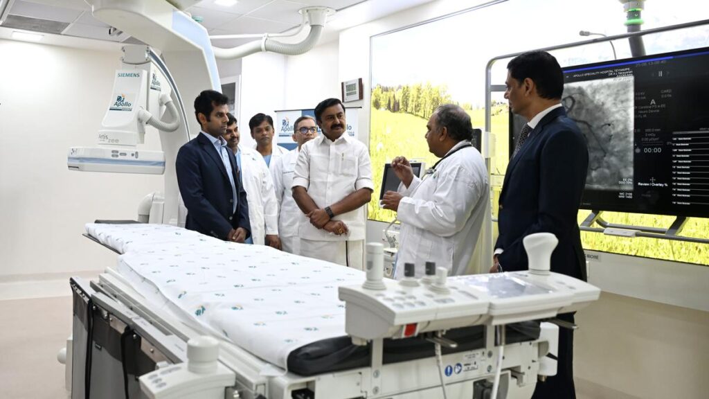 Apollo Hospitals in Teynampet gets cath lab for precision emergency care