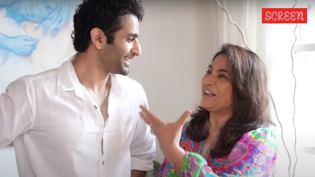 Archana Puran Singh with son Ayushmaan Sethi