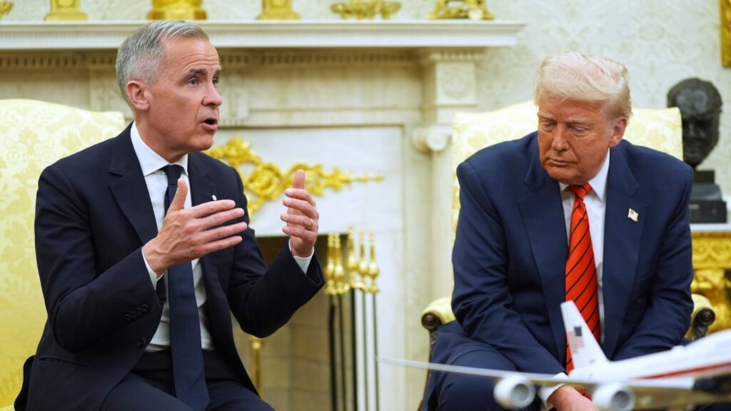 Trump, mark carney, canada, golden dome