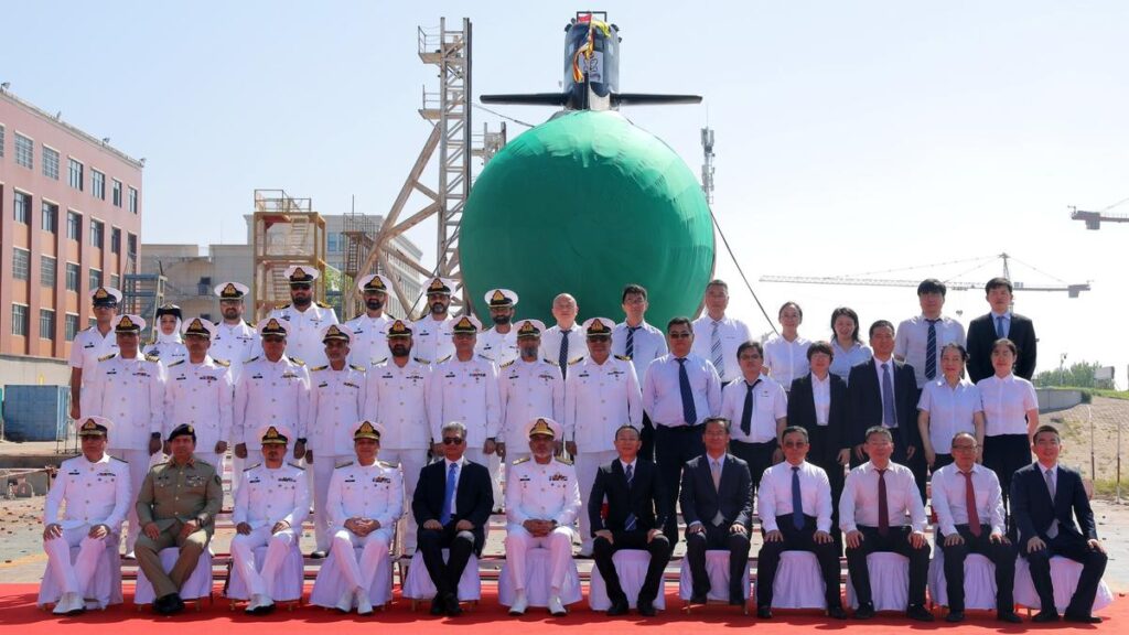 China hands over third Hangor-class submarine to Pakistan