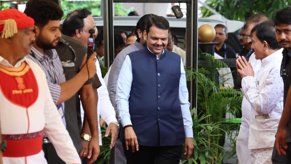 According to the Opposition, the question is whether Fadnavis is buckling under pressure from the allies or if there is pressure from the Centre to not act.