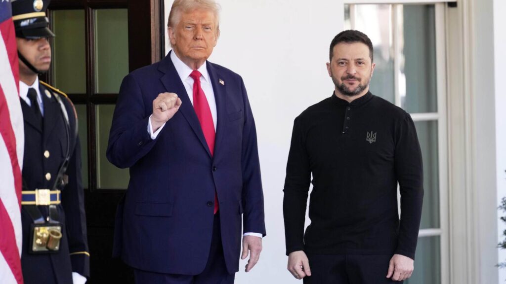 European leaders to join Zelenskyy's meeting with Trump : NPR