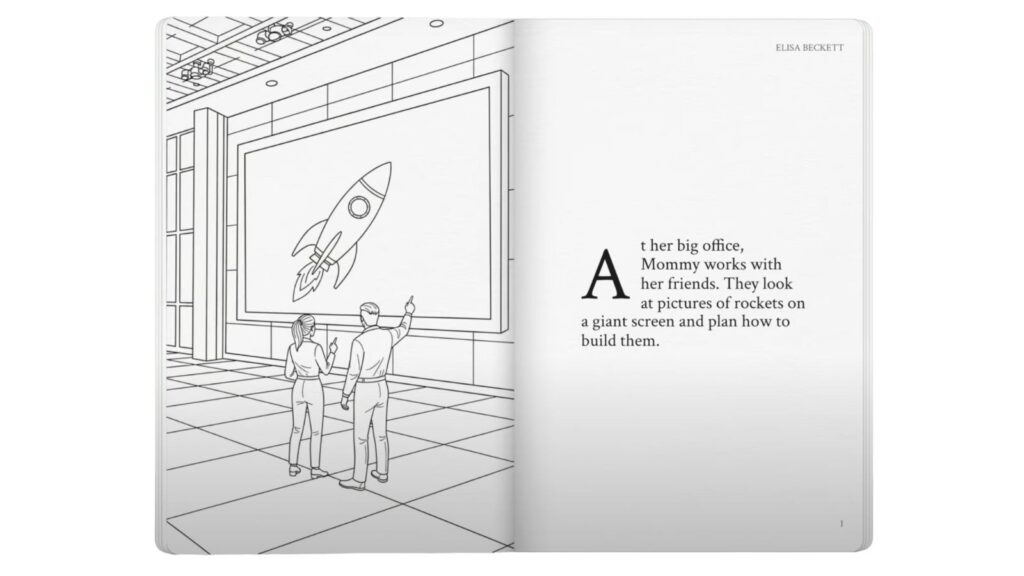 The feature can also bring personal artwork to life and recite stories. If you upload your kids' drawings and prompt the Gemini to write a creative storybook according to the drawing. (Image: Google)