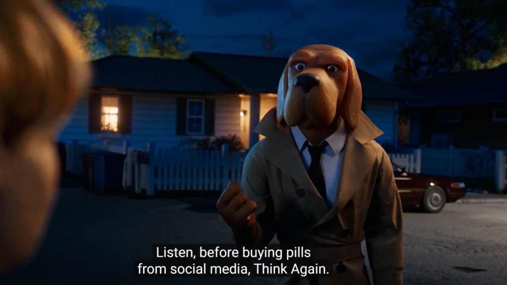 Group behind McGruff the Crime Dog questions fentanyl PSA program cut : NPR