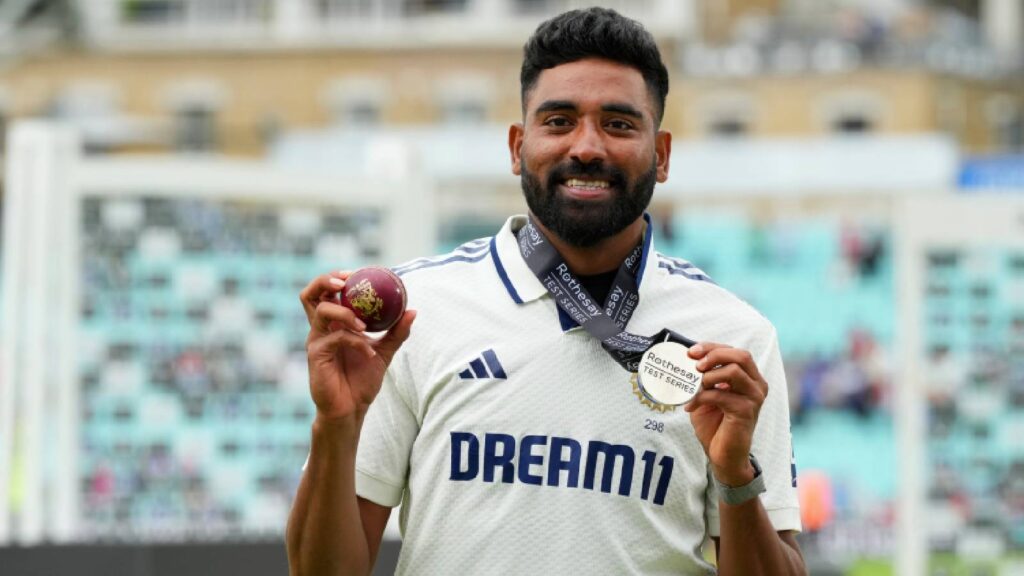 Mohammed Siraj india vs England