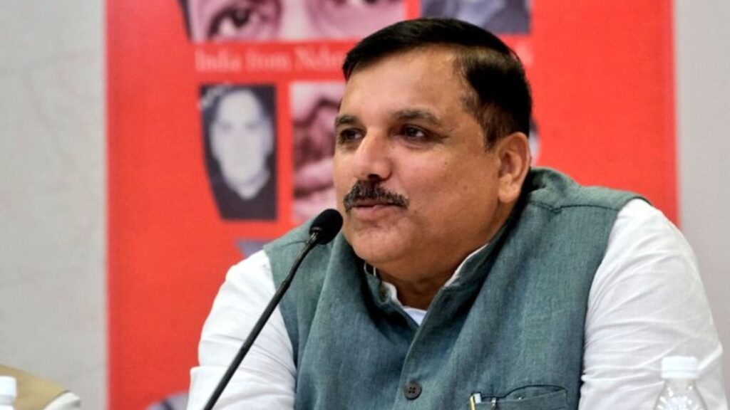 AAP Rajya Sabha MP Sanjay Singh