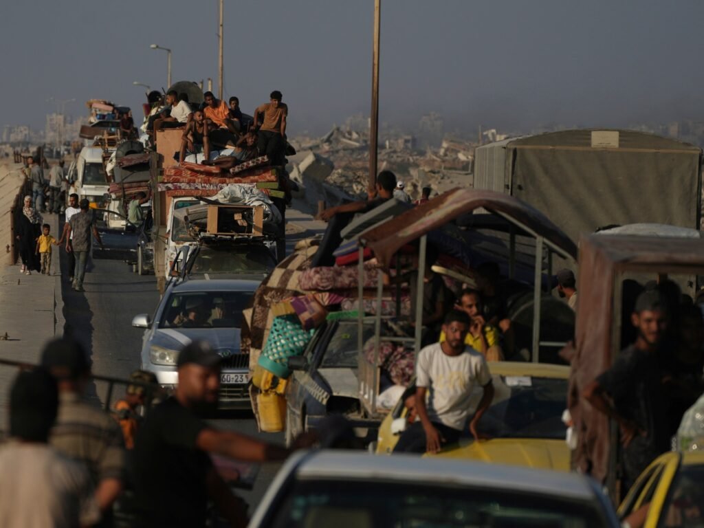 LIVE: Israel intensifies attacks on Gaza City, forcing families to flee | Israel-Palestine conflict News