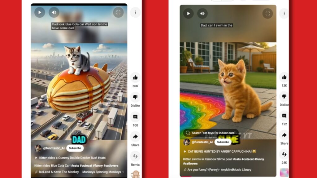 Love or hate them, 'AI slop' videos are taking over the internet : NPR