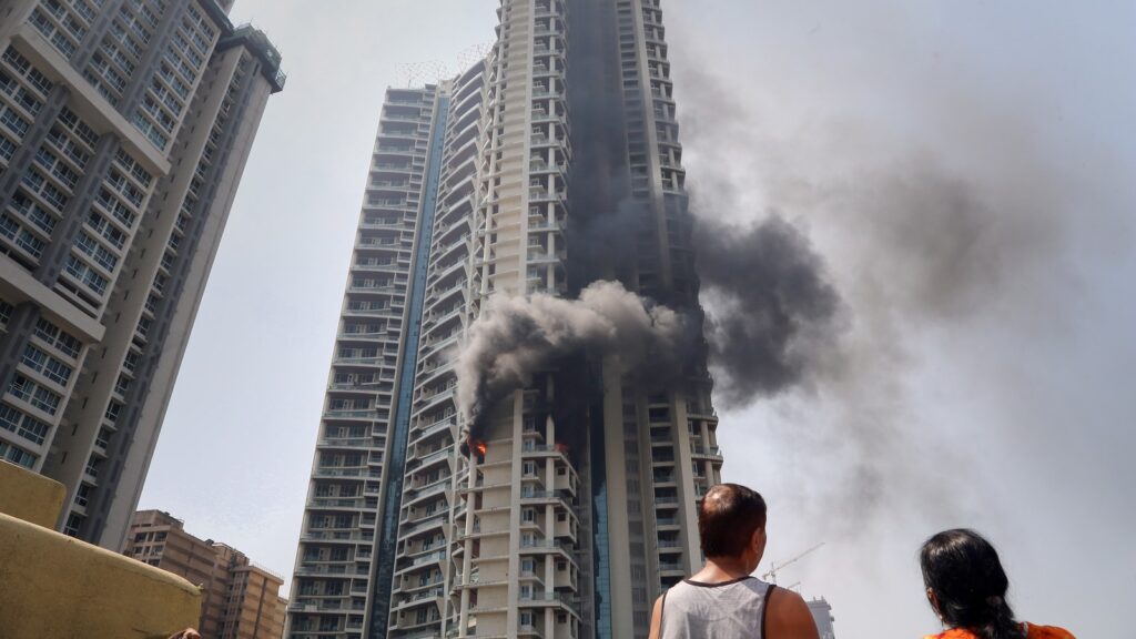 Mumbai: Blaze erupts in Goregaon high-rise; fire-fighting operations on | Latest News India