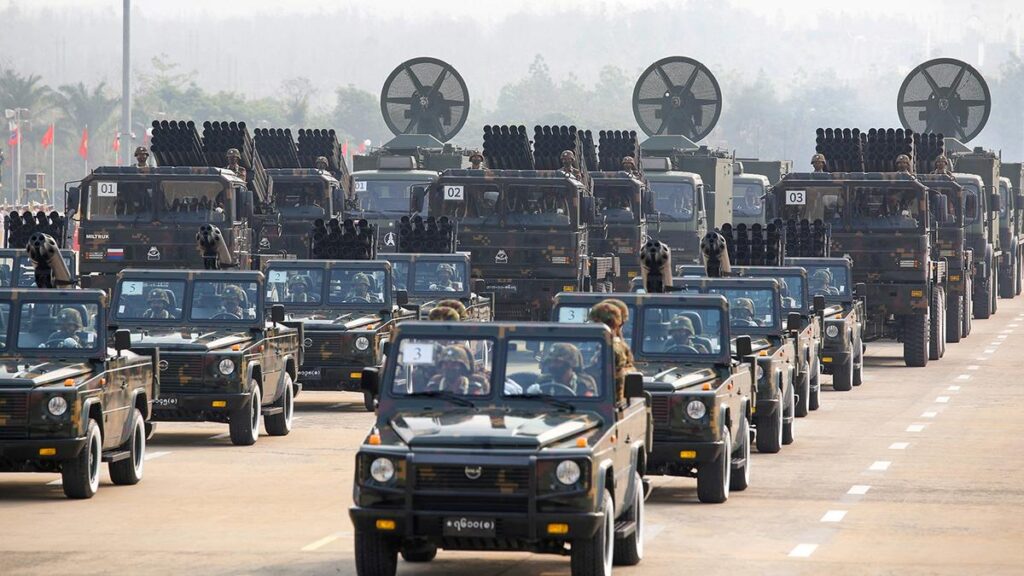 Myanmar junta captures key town, expanding election writ Myanmar junta captures key town, expanding election writ