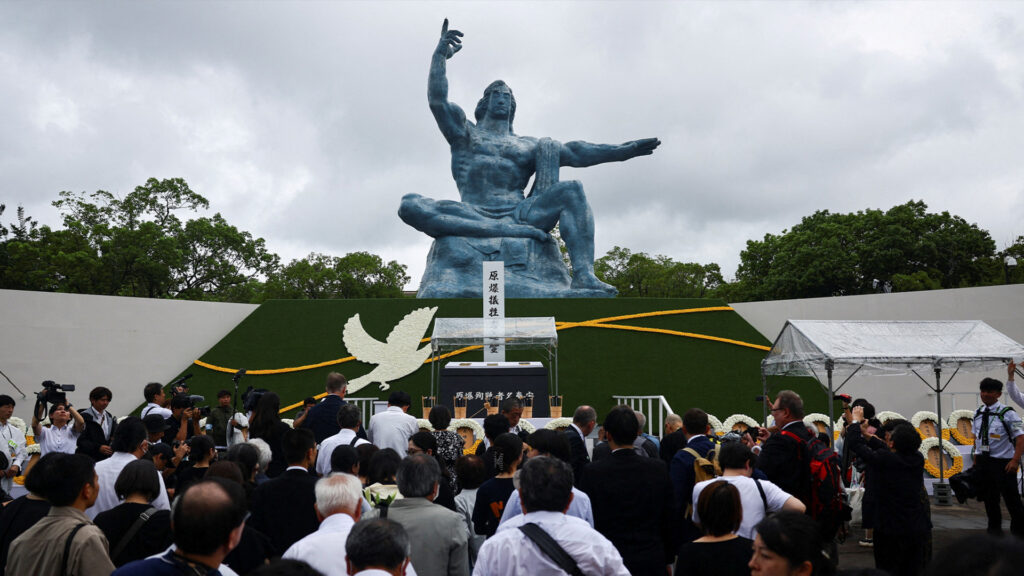 Nagasaki commemorates atomic bombing 80 years on