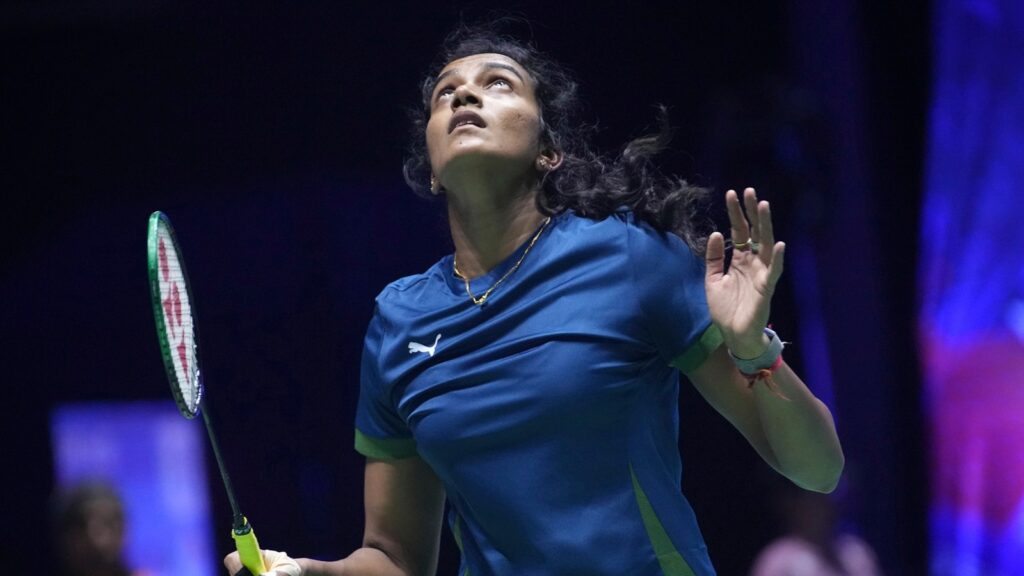 Sindhu blew away Nalbantova with a flurry of cross-court smashes, while against Letshanaa it required the use of her pace variations. (AP Photo)