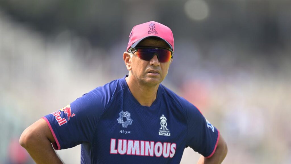 Rahul Dravid steps down as head coach of Rajasthan Royals