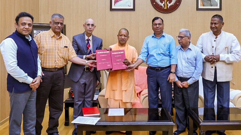 Sambhal panel submits report on violence, BJP says ‘demographic change a bitter truth’ | Political Pulse News Sambhal, Sambhal mosque case, Sambhal district, Sambhal panel submits report on violence, Congress, Yogi Adityanath, Sanjay Prasad, Lucknow news, Uttar pradesh news, Indian express, Current affairs