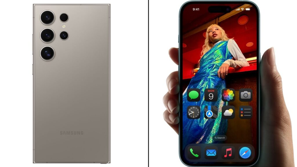 Samsung’s growth has been driven by its Galaxy S25 series, while iPhone 16’s growth shows Apple’s continued appeal among consumers. (Express Image)