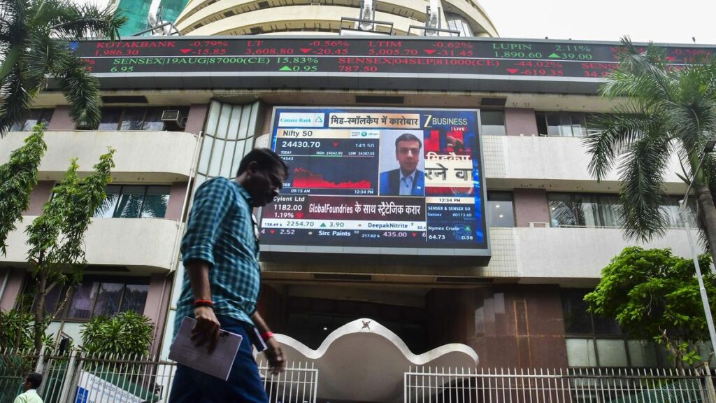 Sensex tumbles 849 points amid widespread selloff; slips below 81,000 ahead of additional 25% U.S. tariffs