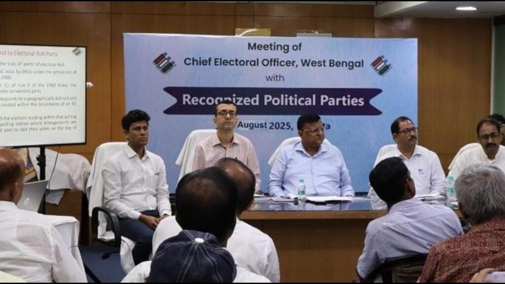 TMC, BJP spar over SIR buzz at all party meeting convened by Bengal CEO | Kolkata