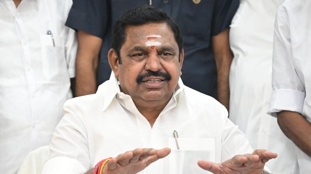 Tamil Nadu MPs should support C.P. Radhakrishnan for Vice-President post: Edappadi Palaniswami