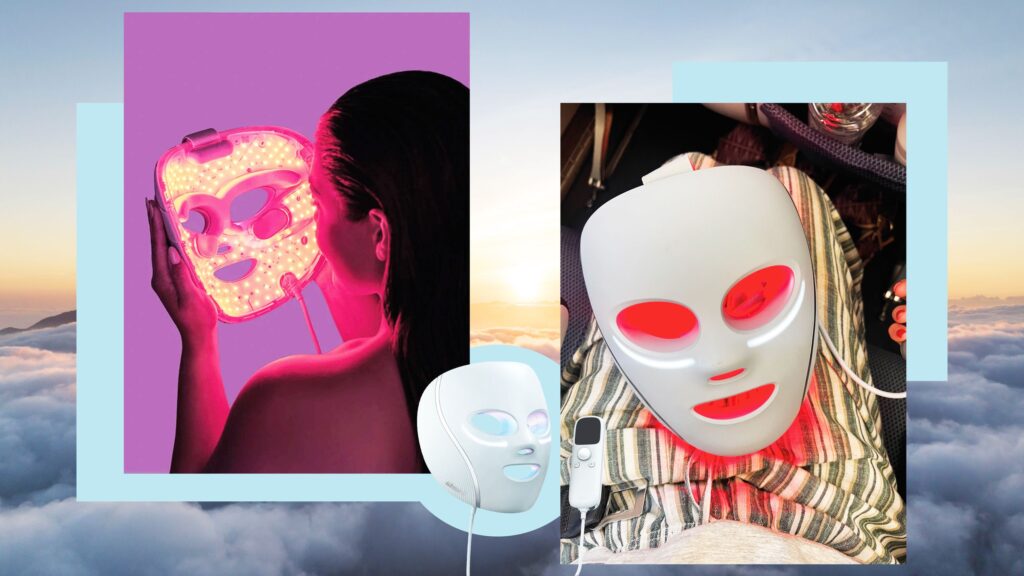 This Is the Best LED Face Mask for Long-Haul Flights