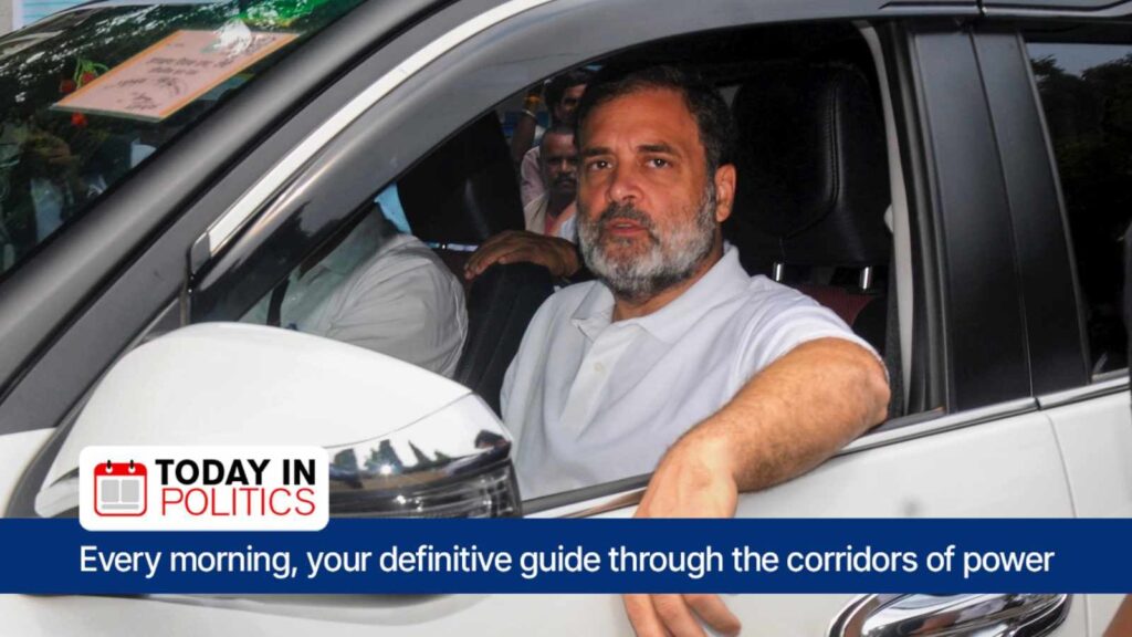 Today in Politics: Rahul Gandhi’s dinner with Opposition, with SIR as focus | Political Pulse News rahul gandhi
