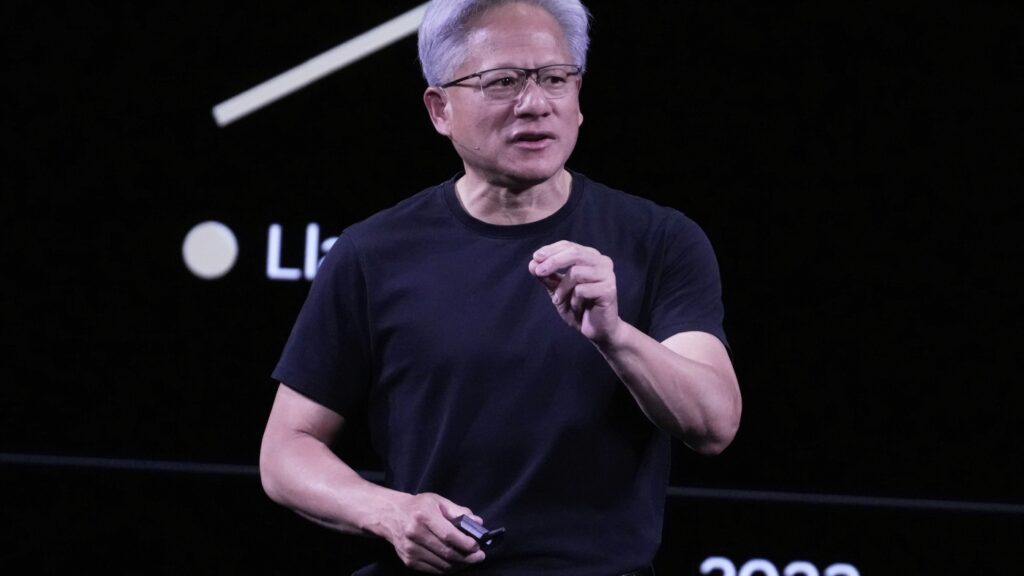 Trump says Nvidia will hand the U.S. 15% of its H20 chip sales to China : NPR