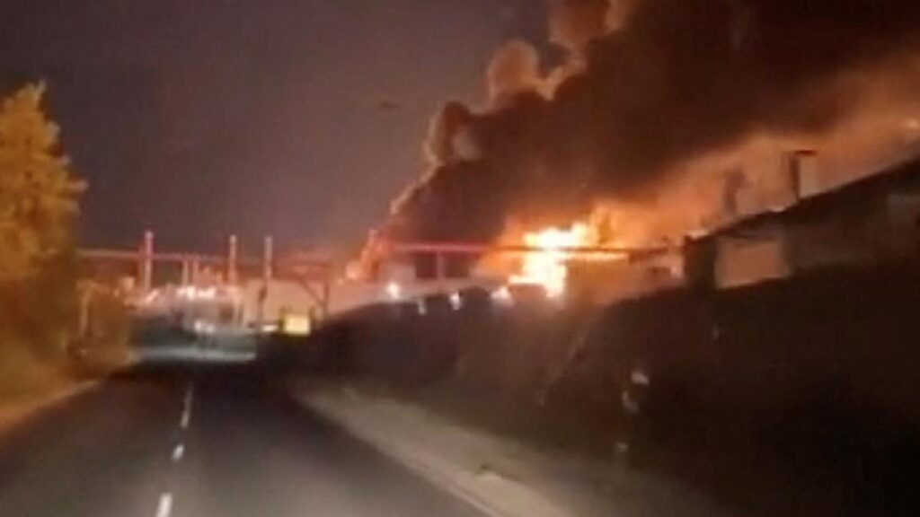 Ukraine drone attack kills one, damages industrial facility in Saratov, Russia says