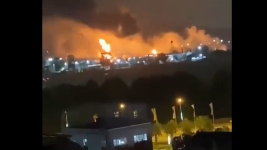 russia oil depot sochi, ukraine