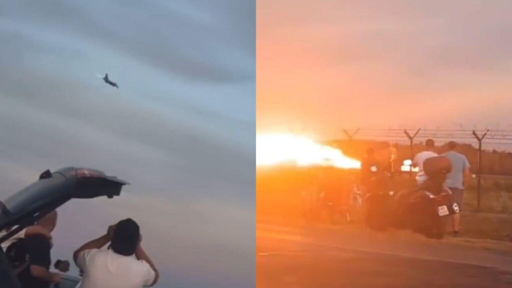 Poland F-16 jet crash