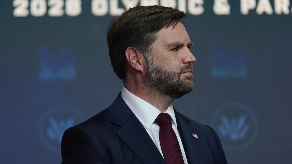 Vice President JD Vance Vice President JD Vance in Washington.