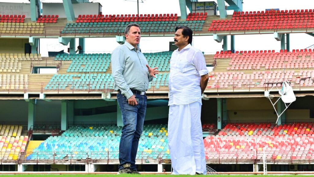 AFA’s venue manager visits Kochi stadium
