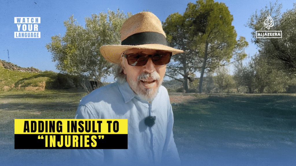 Adding insult to ‘injuries’