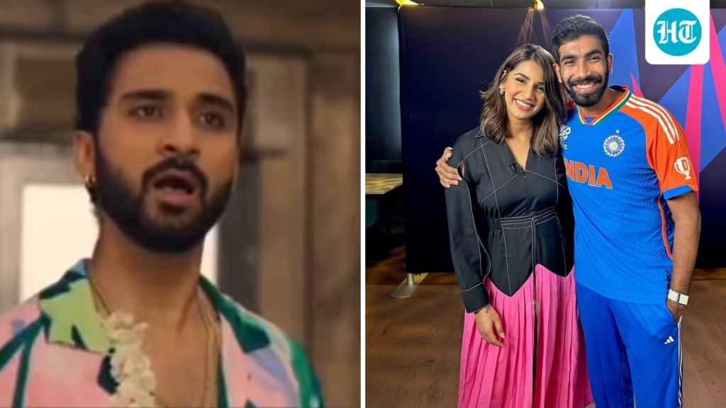 Akhi duniya ek taraf, mera Bumrah ek taraf: Sanjana Ganesan's The Ba***ds of Bollywood-coded love for Bumrah at Asia Cup