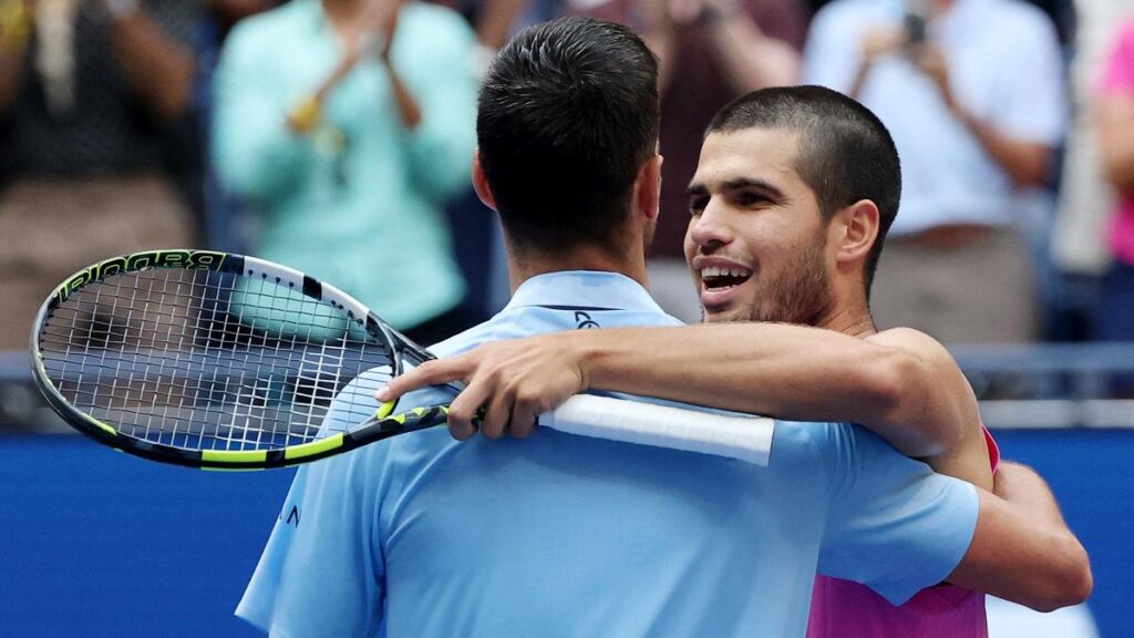 Alcaraz ousts Djokovic to reach U.S. Open final Alcaraz ousts Djokovic to reach U.S. Open final